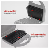 Aigostar Sandwich Maker 3 in 1